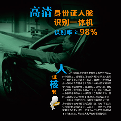 人證車人證合一核驗系統